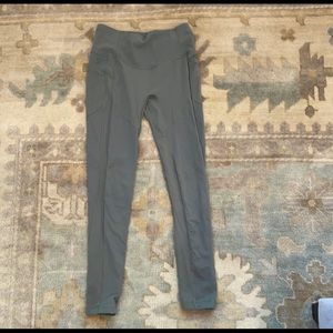 Lululemon all the right places 27” size 8 green